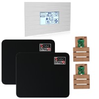 Комплект управления Sawo Innova Steel Touch S Combi до 30 кВт, черный